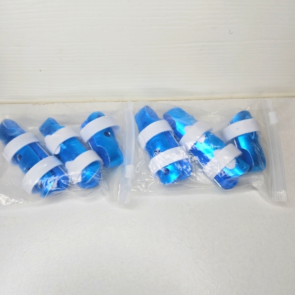 🎁 6 Pieces Finger Splints Metal Finger Brace Support Finger Stabilizer Adults